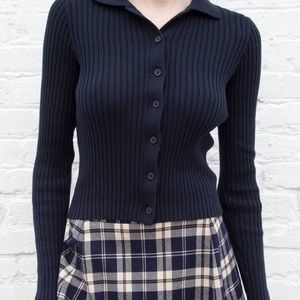 Brandy Melville Bridget Collared Top